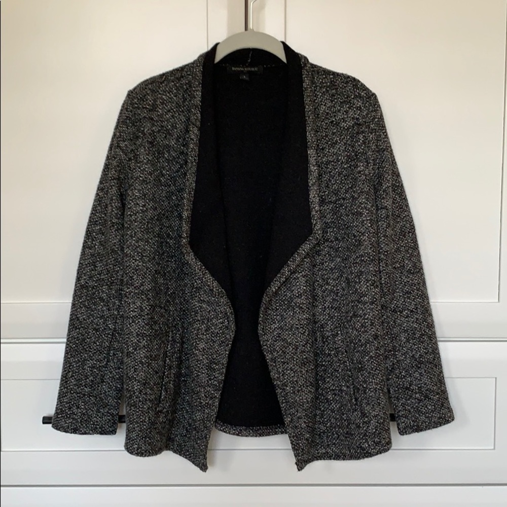 Banana Republic Grey Tweed Jacket